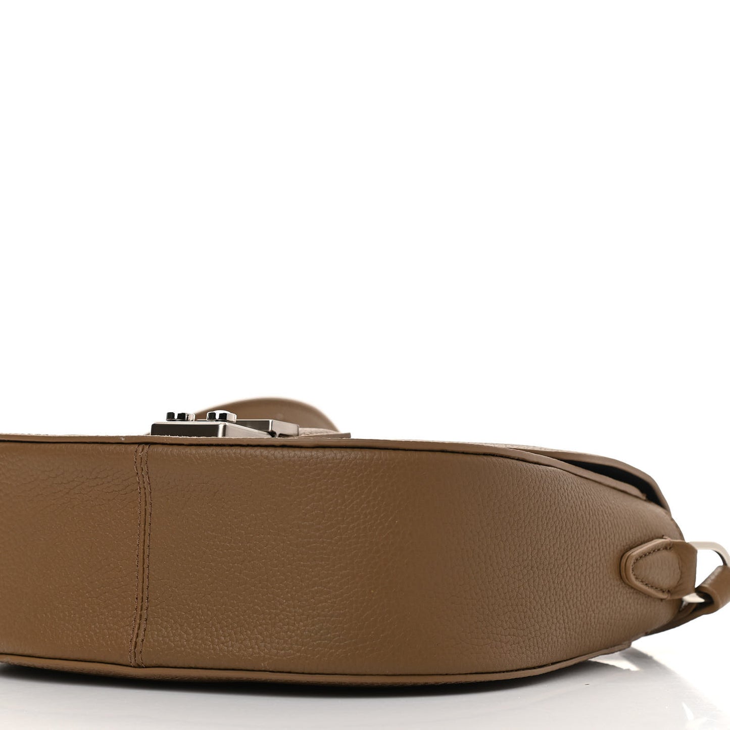 Calfskin Mini Pashli Saddle Belt Bag Brown