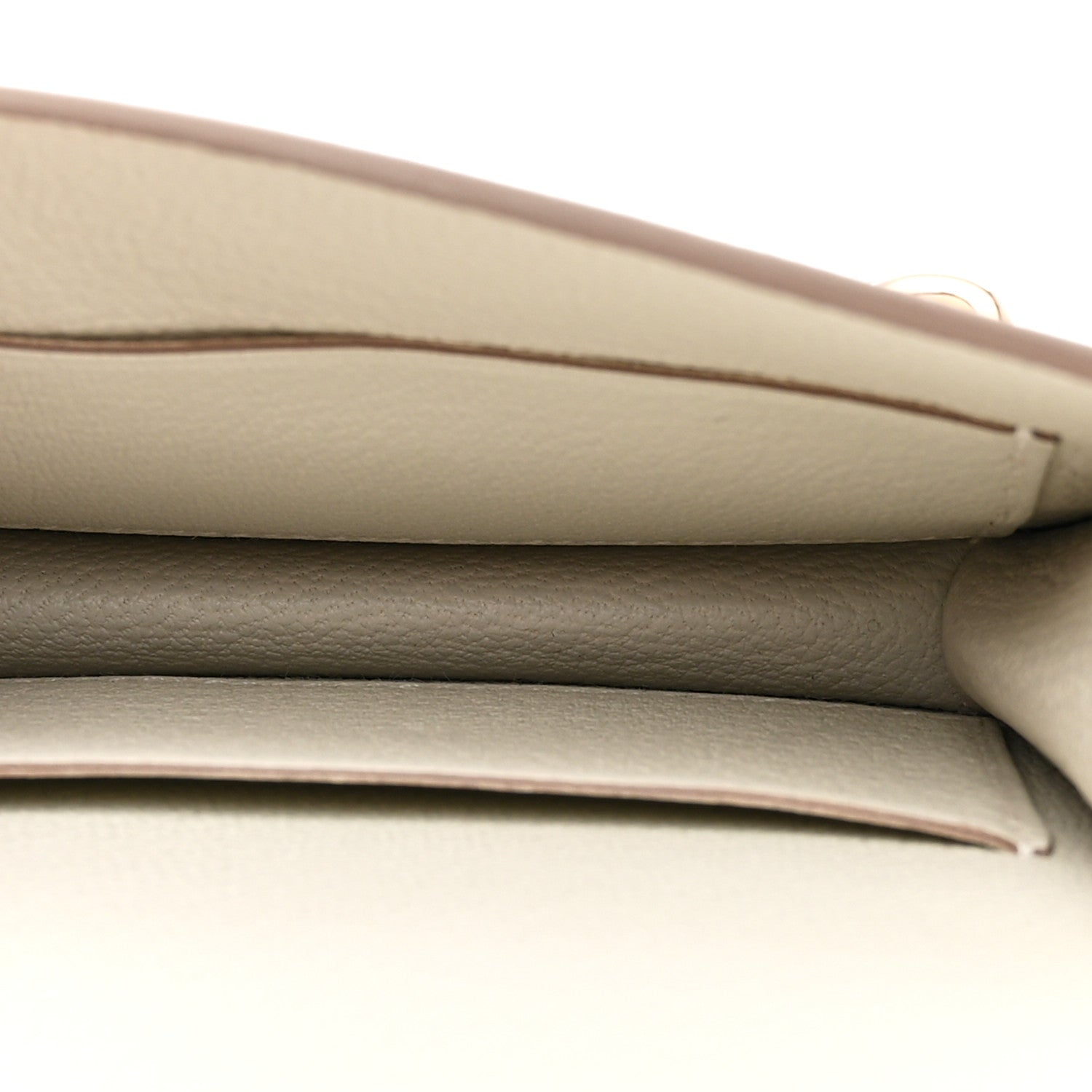 Hermes Chevre Mysore Roulis Slim Wallet Mushroom 6 of 8