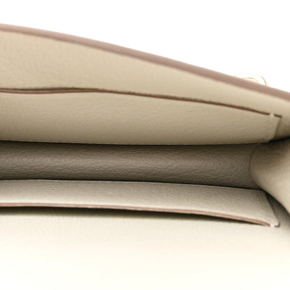 Hermes Chevre Mysore Roulis Slim Wallet Mushroom 6 of 8