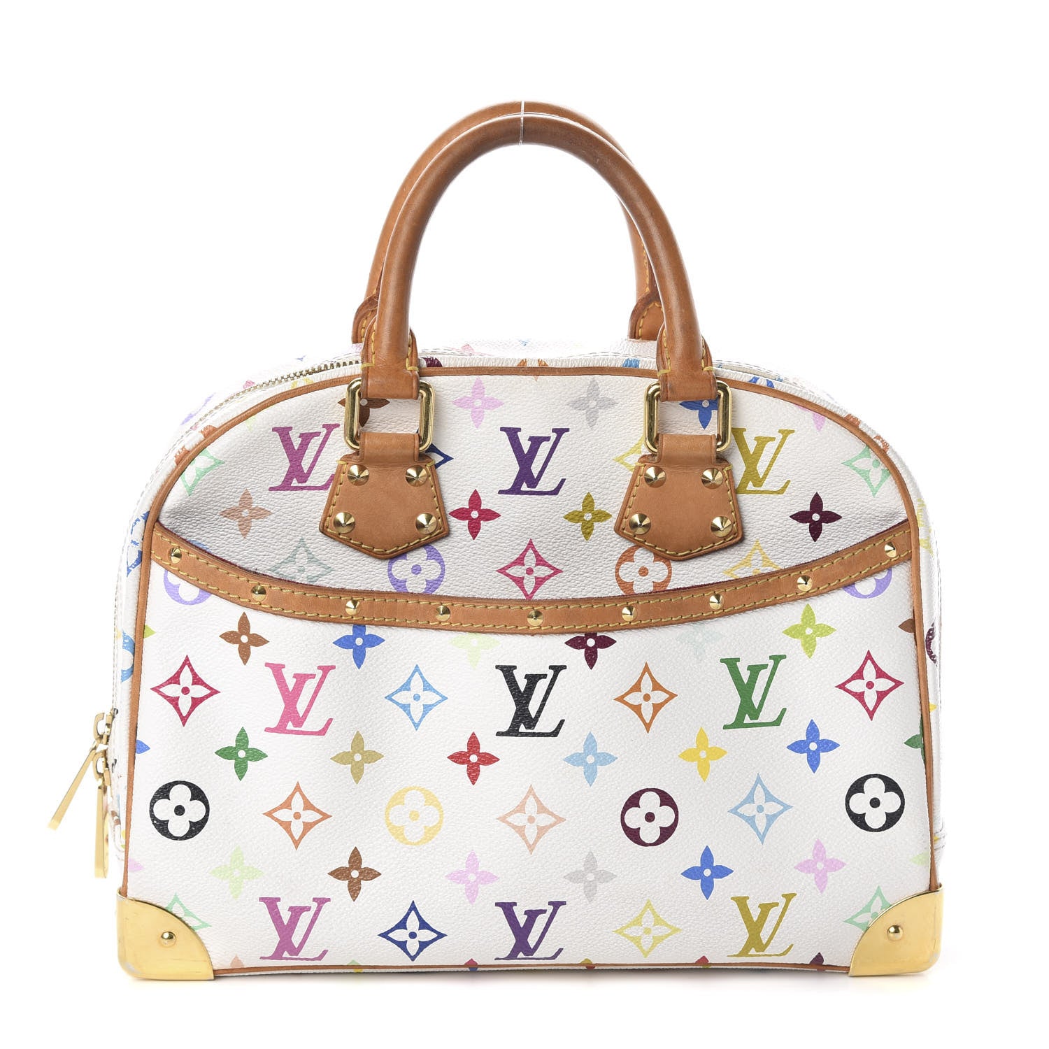 Louis Vuitton Monogram Multicolor Trouville White 1 of 8