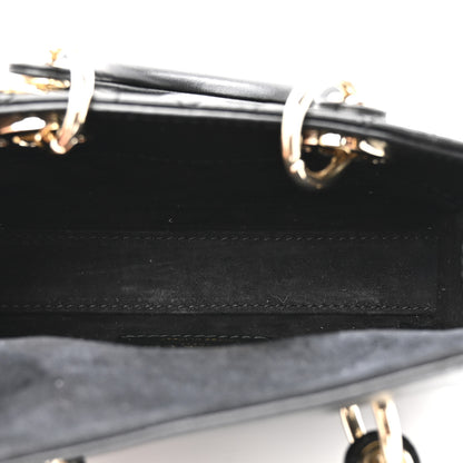 Christian Dior Lambskin Cannage Micro Lady D-Joy Black 5 of 10