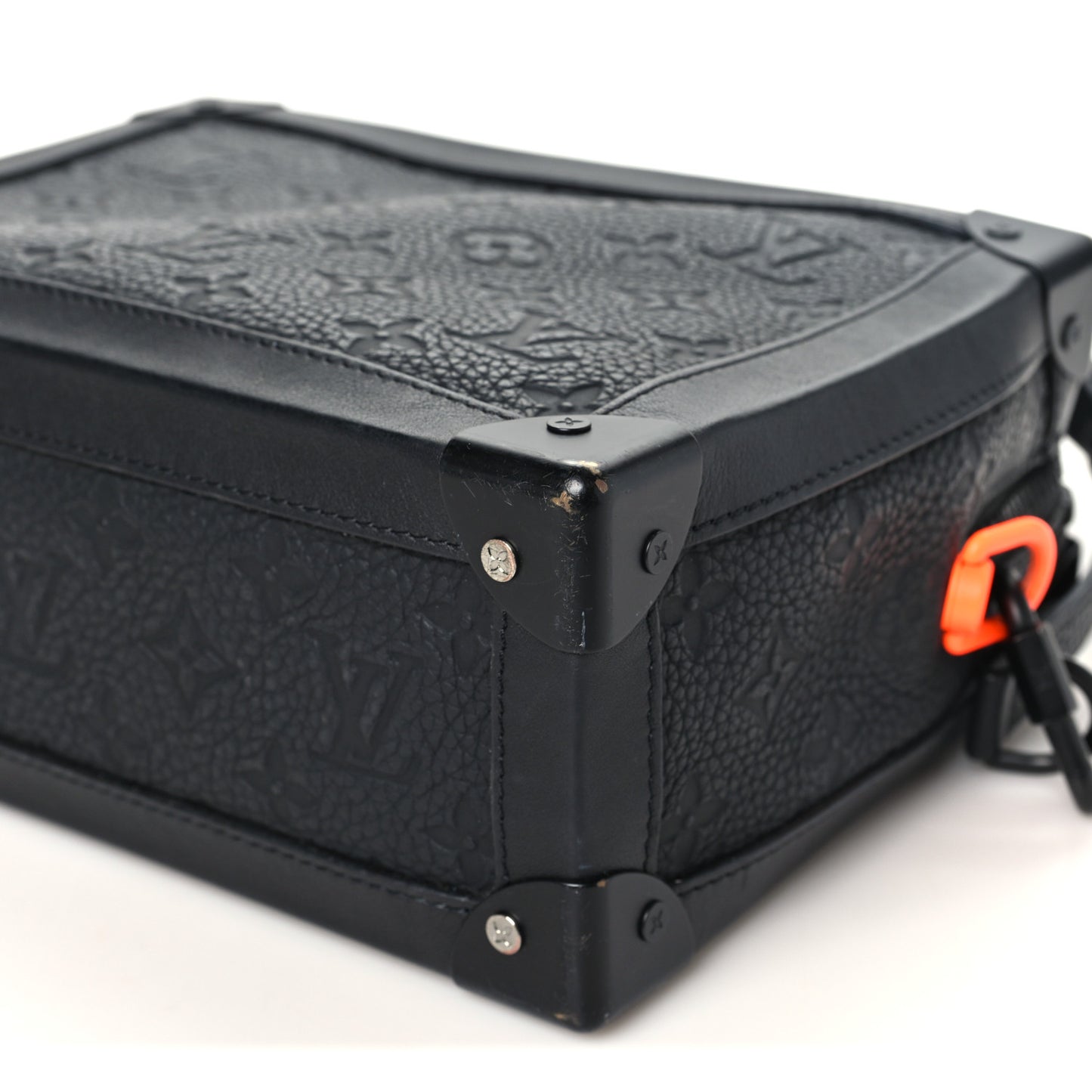 Taurillon Monogram Solar Ray Soft Trunk Black