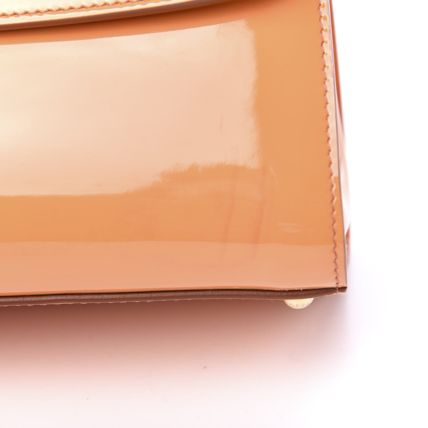 Dolce & Gabbana Patent Medium Miss Sicily Satchel Orange 6 of 8