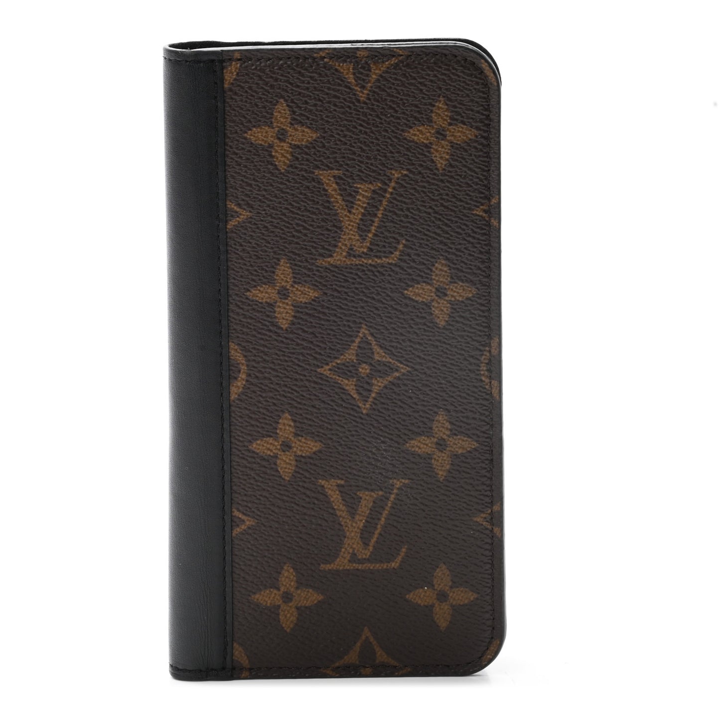 Monogram iPhone XS Max Folio Case Black