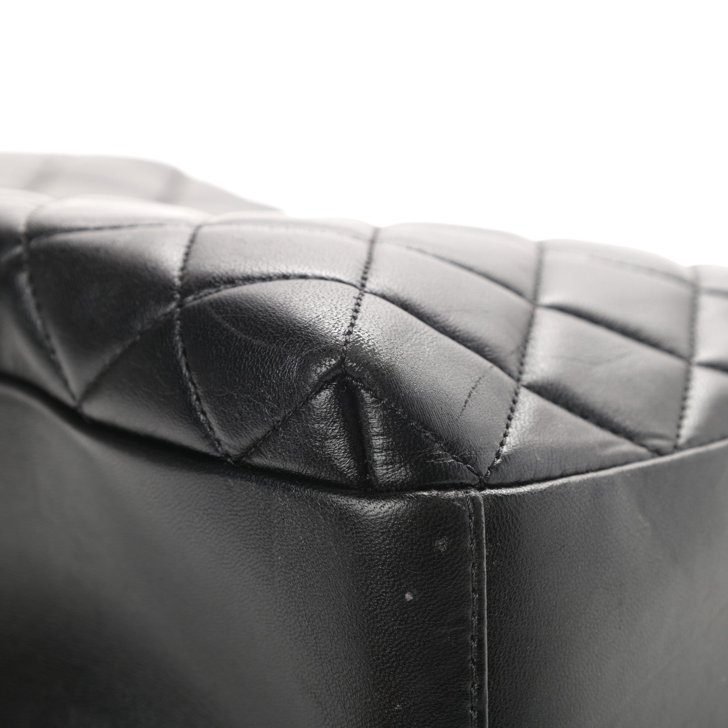 Chanel Lambskin Quilted Large Trendy CC Bowling Bag Black 12 of 16