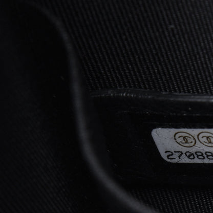 Chanel Caviar Quilted North South Boy Flap Black 7 of 12