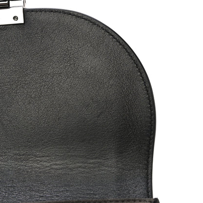 MCM Suede Calfskin Trisha Small Shoulder Bag Black 12 of 16