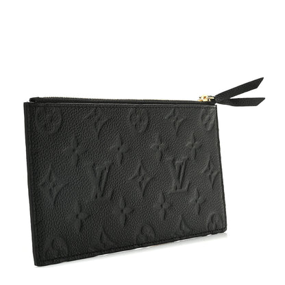 Louis Vuitton Empreinte Felicie Chain Wallet Zippered Insert Black 3 of 9