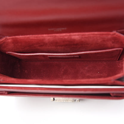 Saint Laurent Calfskin Medium Bellechasse Satchel Palissandre 5 of 10