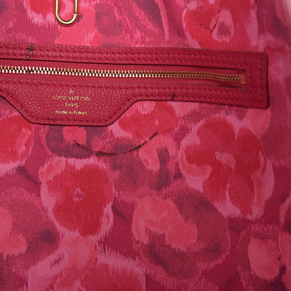 Louis Vuitton Monogram Articles de Voyage Ikat Neverfull GM Rose Indien 11 of 15