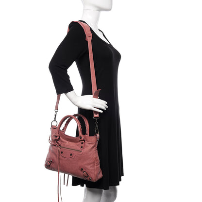 Balenciaga Agneau Classic Hardware Town Rose Bruyere 2 of 13