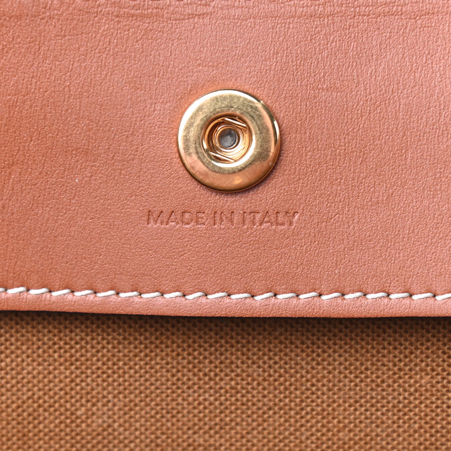Celine Triomphe Canvas Medium Cabas Bag Tan 9 of 9