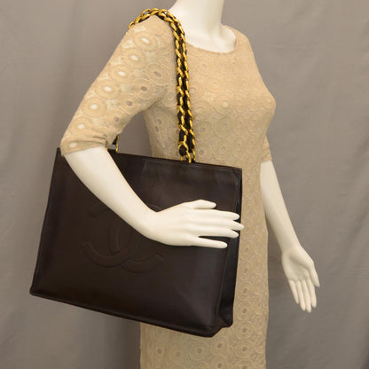 Chanel Lambskin Jumbo Shoulder Bag Black 2 of 8