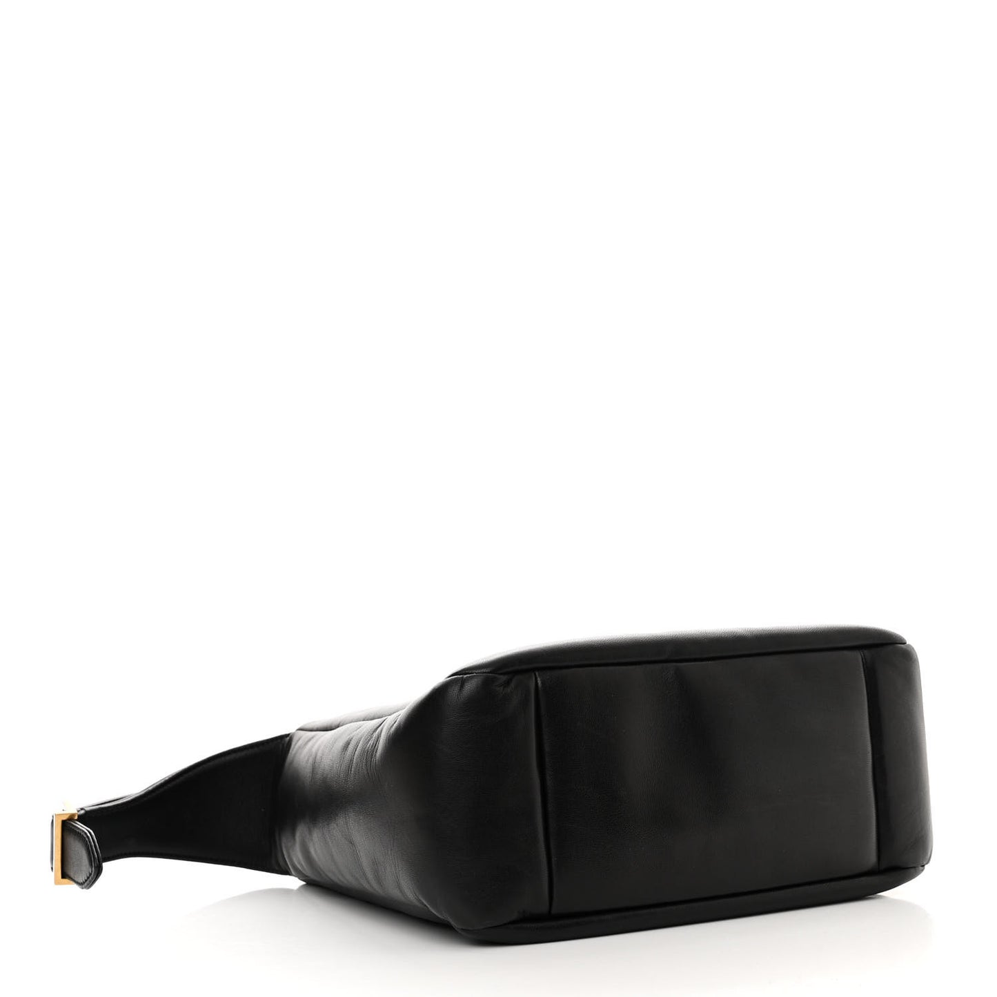 Padded Lambskin Small Le 5 A 7 Supple Hobo Black