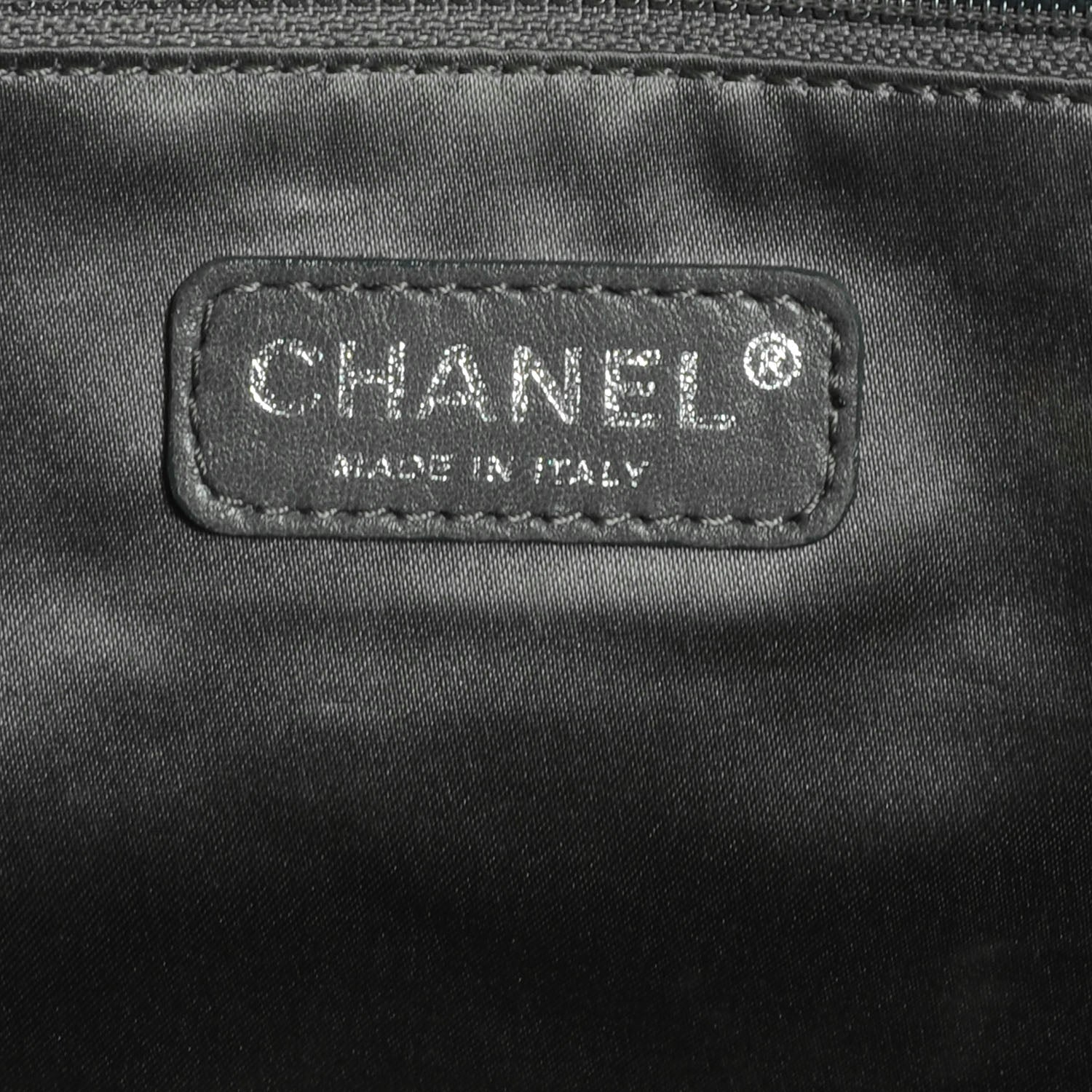 Chanel Calfskin Bubble Quilt Accordion Flap Black 7 of 8