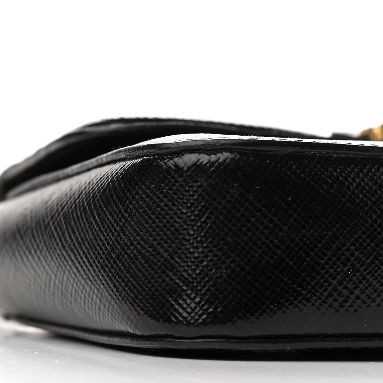 Prada Saffiano Lux Sound Crossbody Bag Black 9 of 14