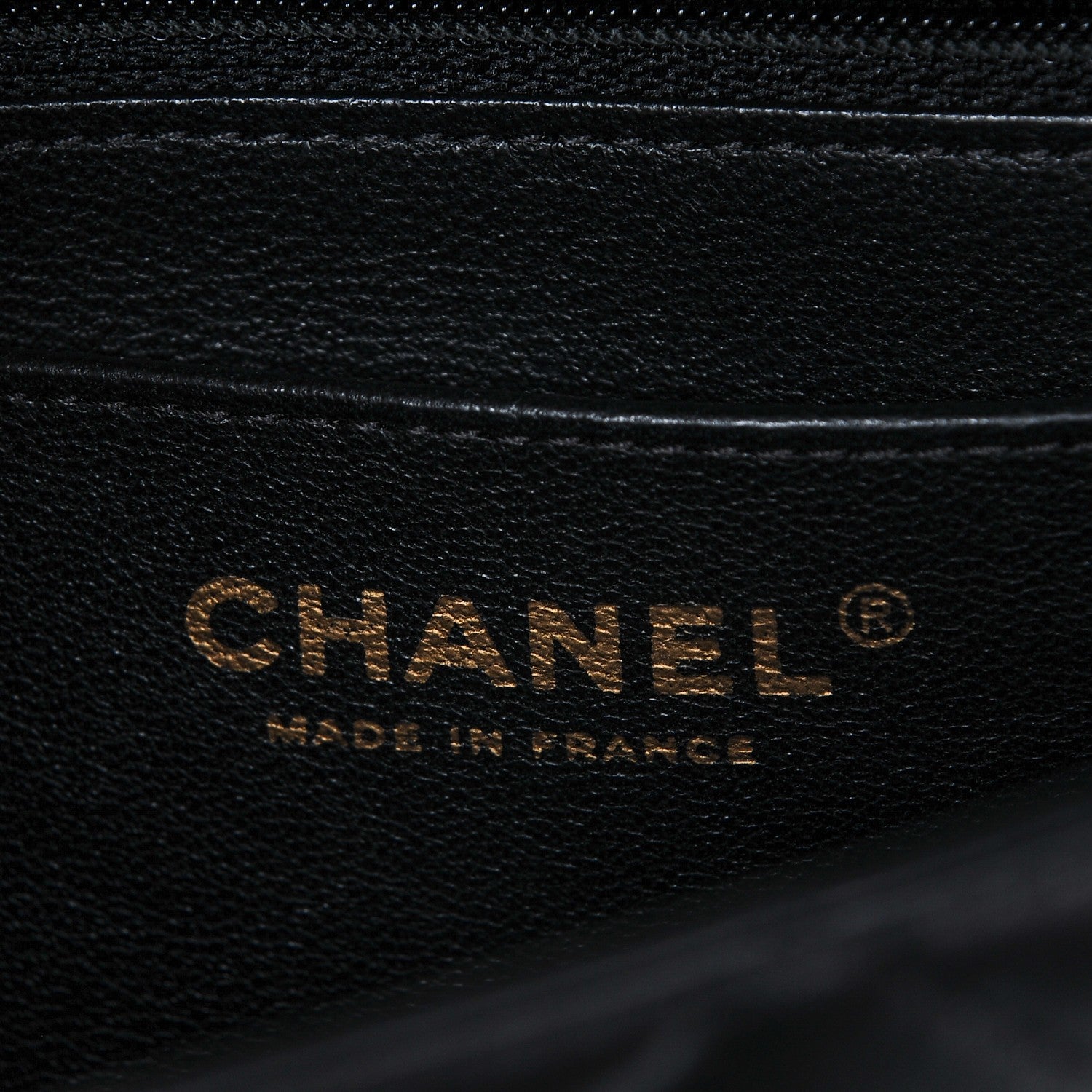 Chanel Lambskin Quilted Mini Rectangular Flap Black 6 of 7