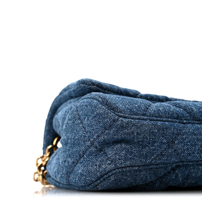 Chloe Denim Small Heritage Shoulder Bag Ashes Blue 9 of 10