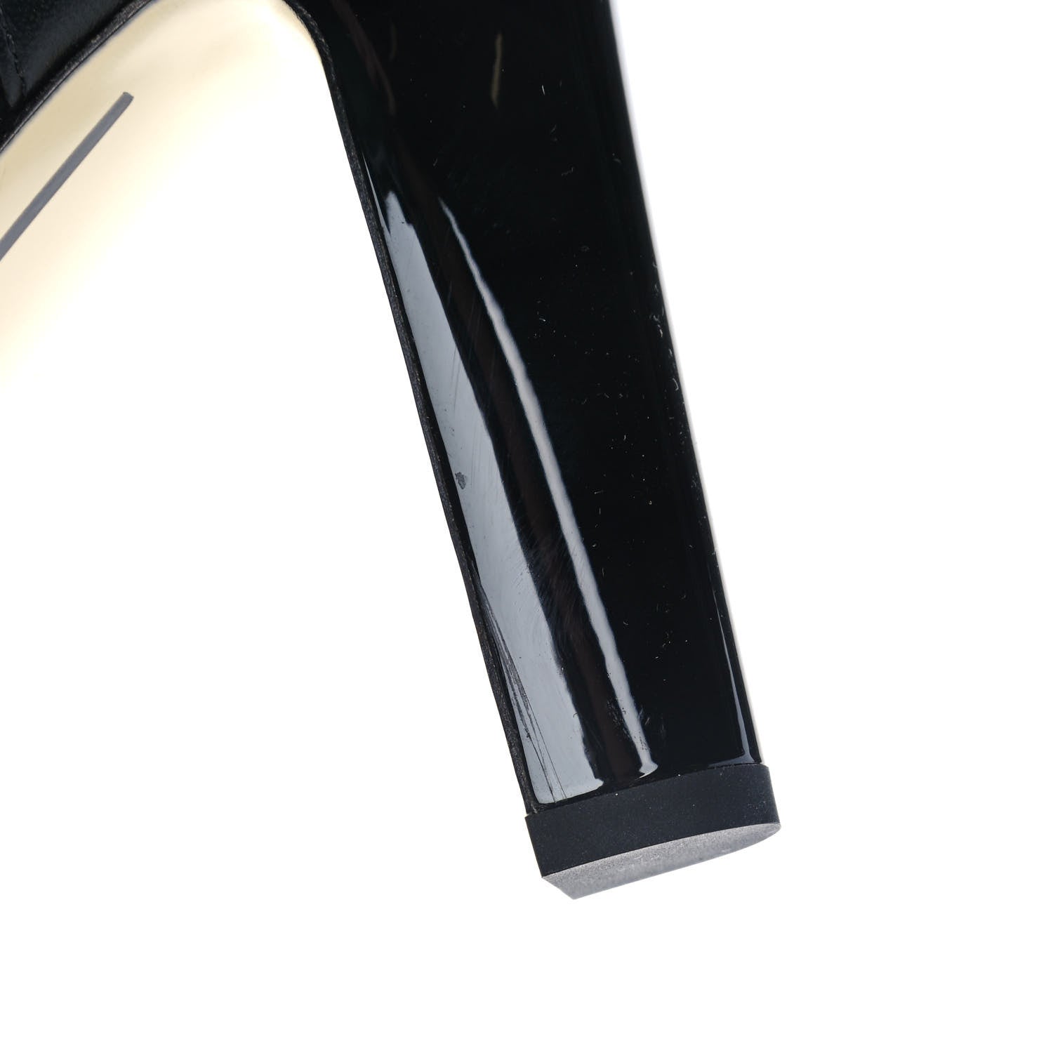 Chanel Camellia Bow Sandals 38.5 Black 9 of 11