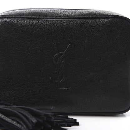 Saint Laurent Lambskin Monogram Lou Belt Bag Black 9 of 9