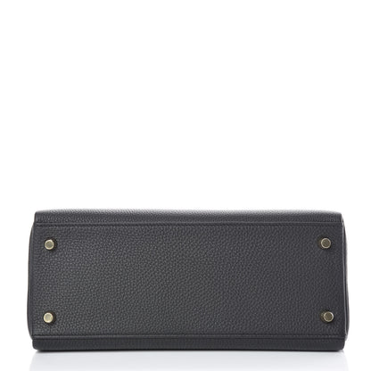 Hermes Togo Kelly Retourne 28 Black 7 of 42