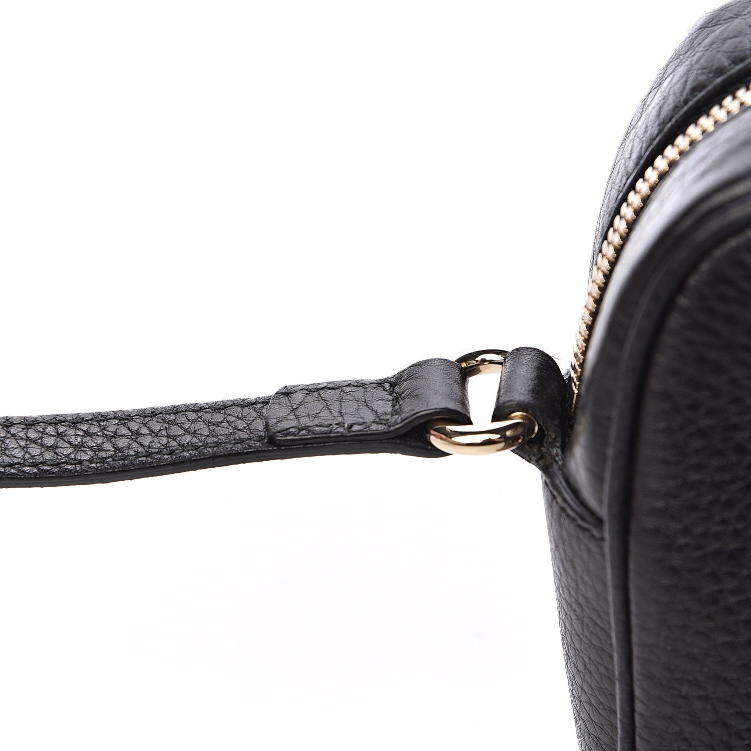 Gucci Pebbled Calfskin Small Soho Disco Bag Black 9 of 18