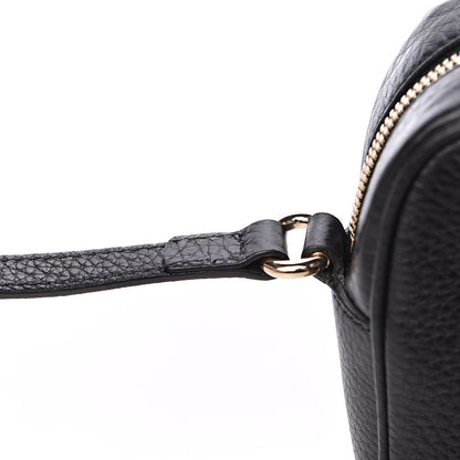Gucci Pebbled Calfskin Small Soho Disco Bag Black 9 of 18