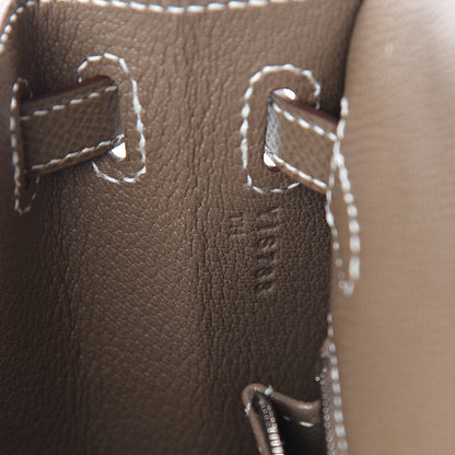 Hermes Epsom Kelly Sellier 25 Etoupe 6 of 9