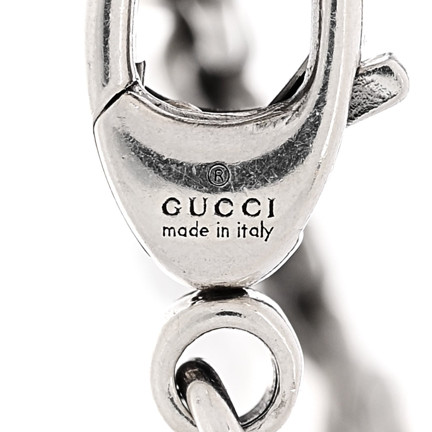 Gucci Sterling Silver Torchon Double G Bracelet 3 of 5