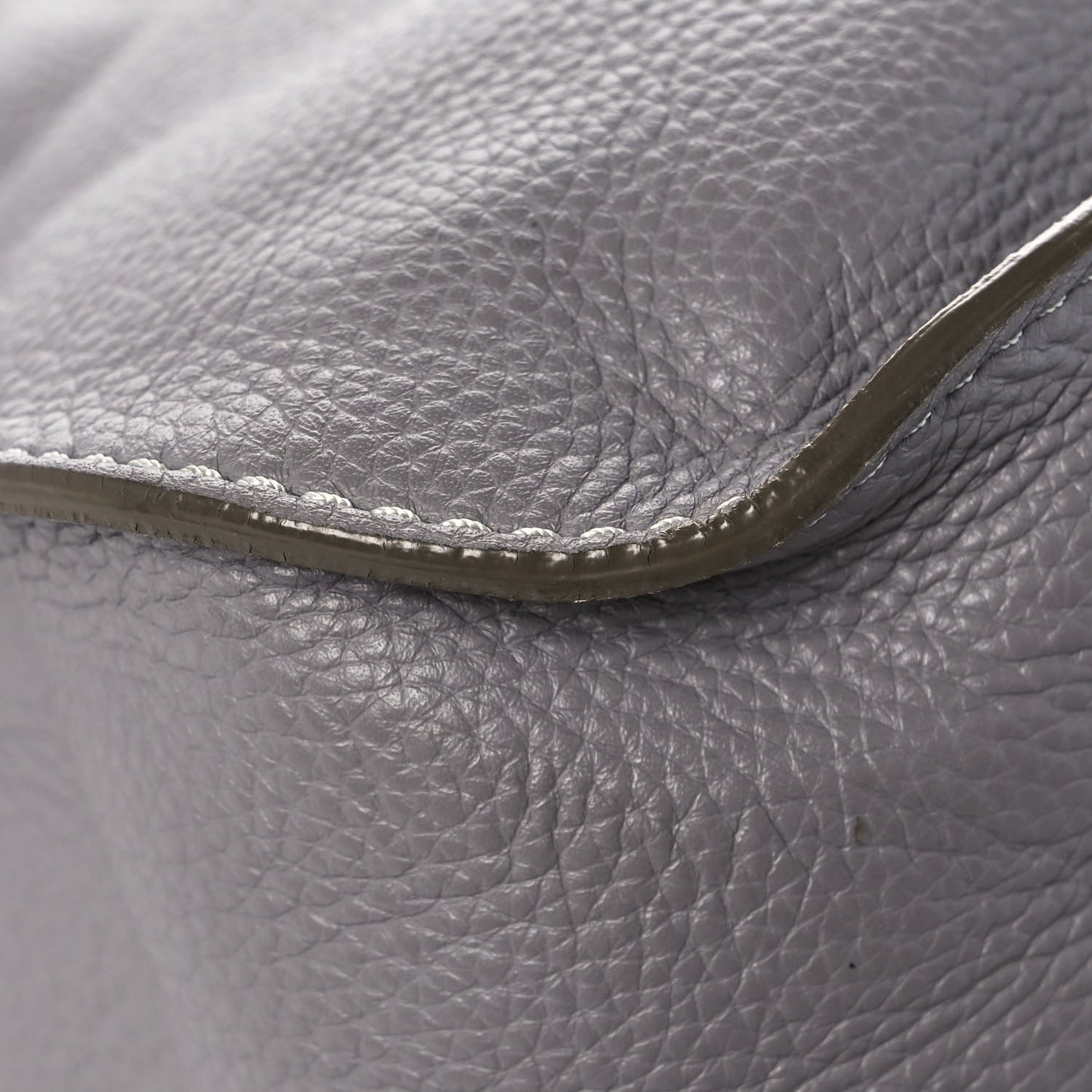 Calfskin Medium Marcie Satchel Cashmere Grey