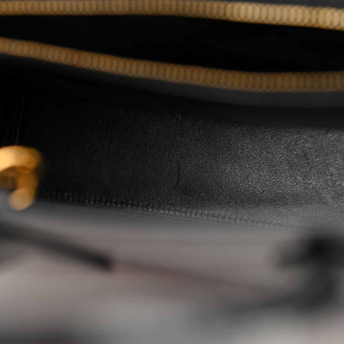 Calfskin Crocodile Embossed Small Sac de Jour Black