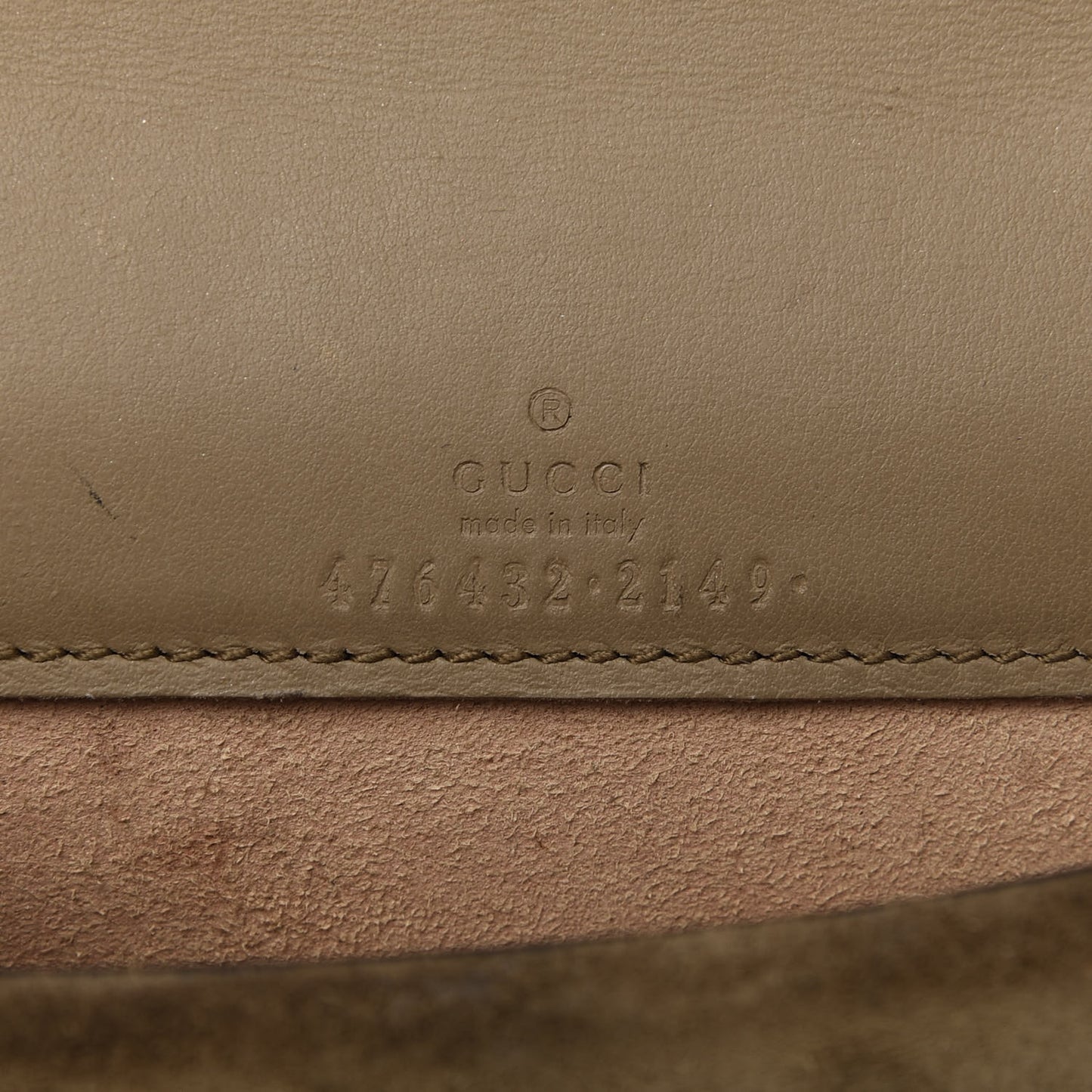 GG Supreme Monogram Super Mini Dionysus Shoulder Bag Taupe
