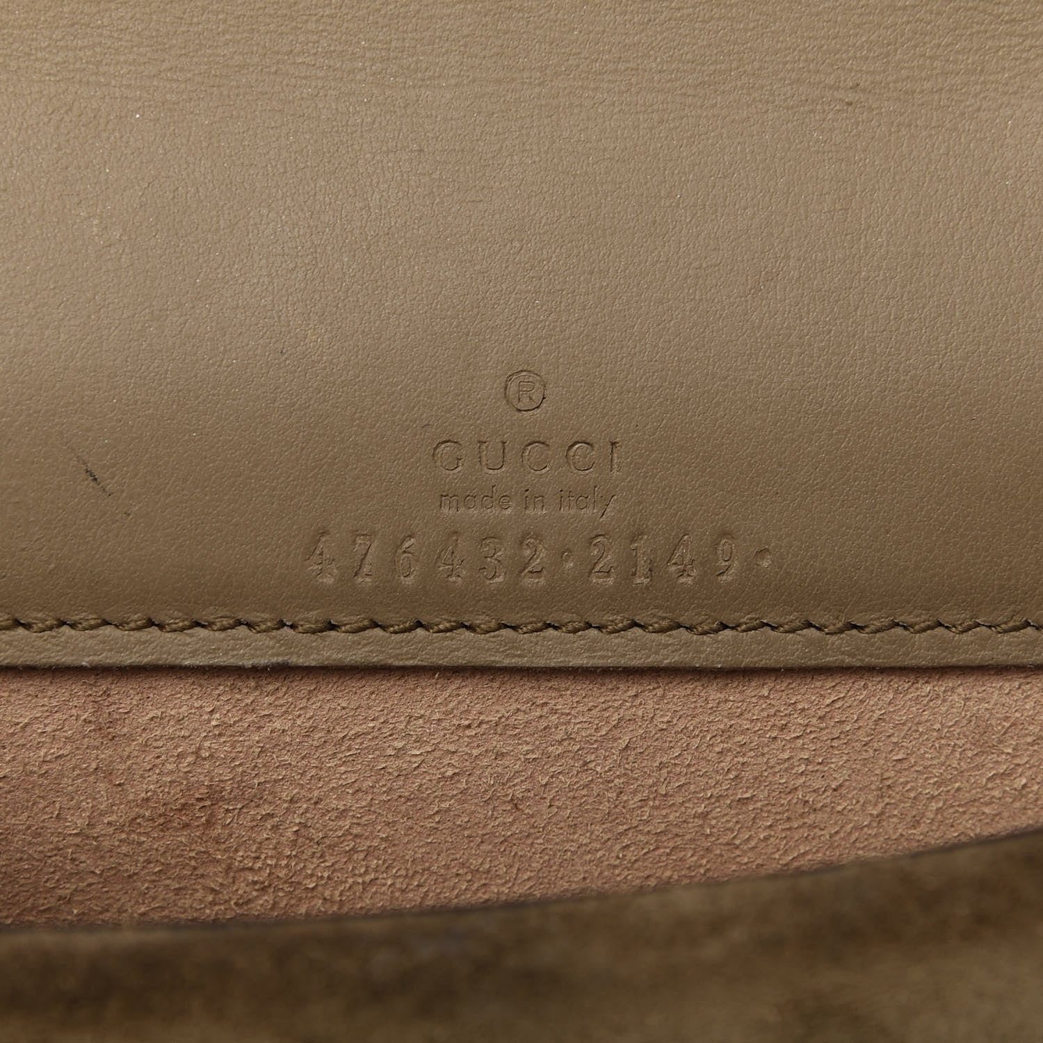 Gucci GG Supreme Monogram Super Mini Dionysus Shoulder Bag Taupe 8 of 9