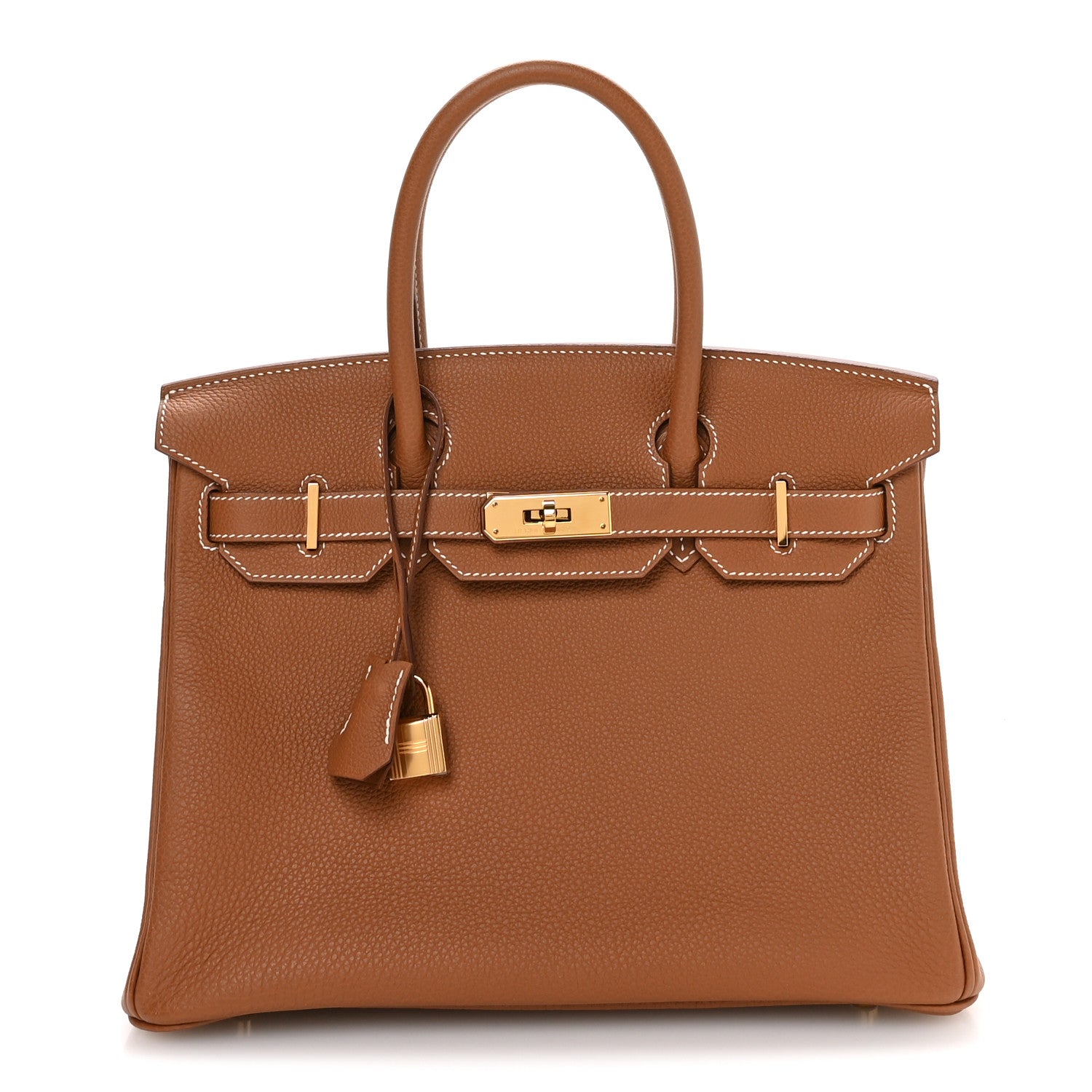 Hermes Togo Birkin 30 Gold 1 of 11