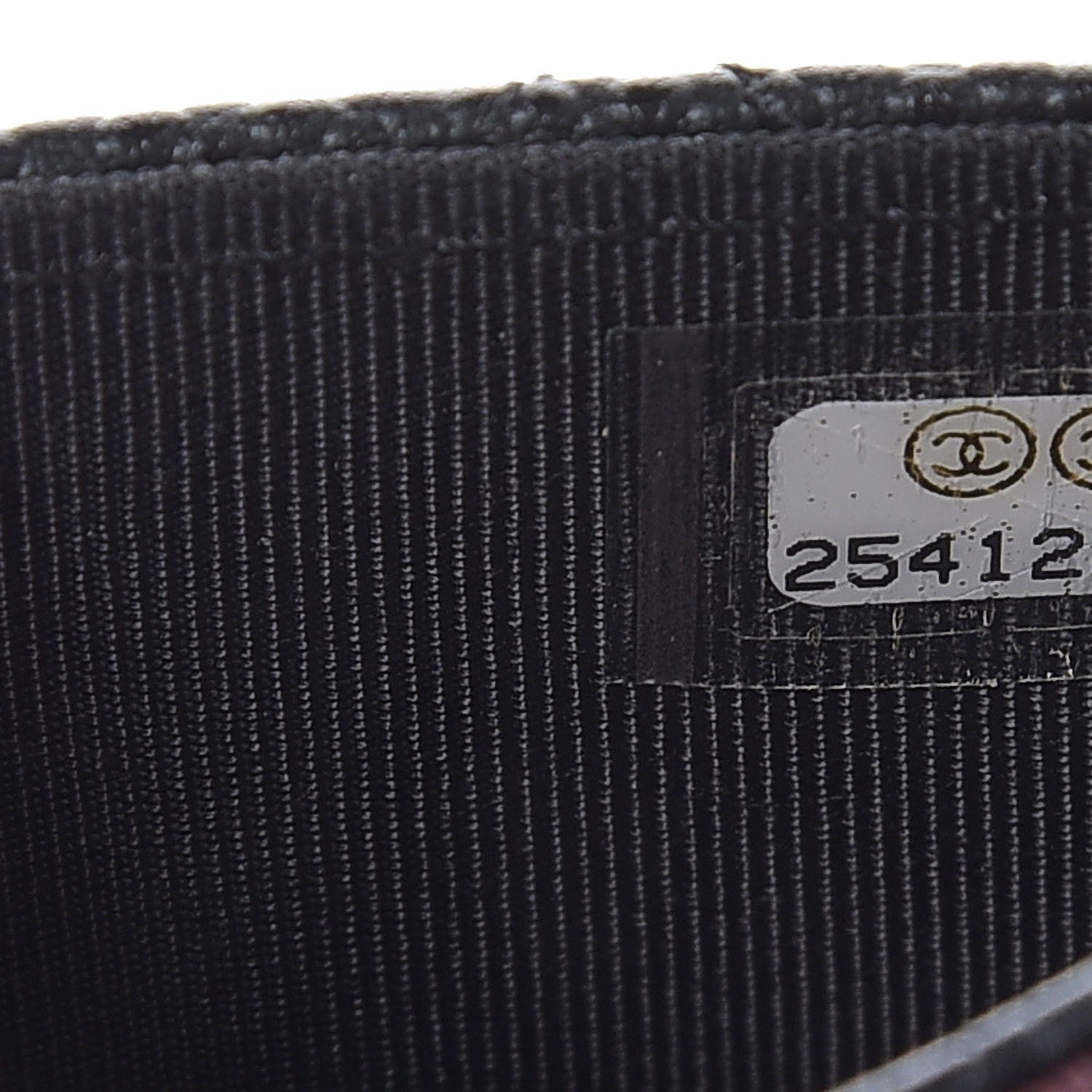 Chanel Caviar Quilted Flap Card Holder Black 8 of 9