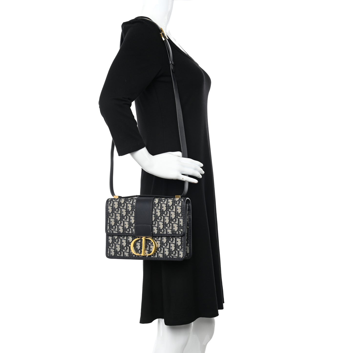 Oblique 30 Montaigne Flap Bag Blue