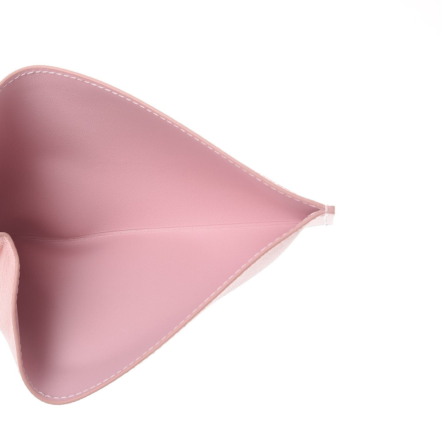 Damier Azur Pochette Felicie Chain Wallet Rose Ballerine