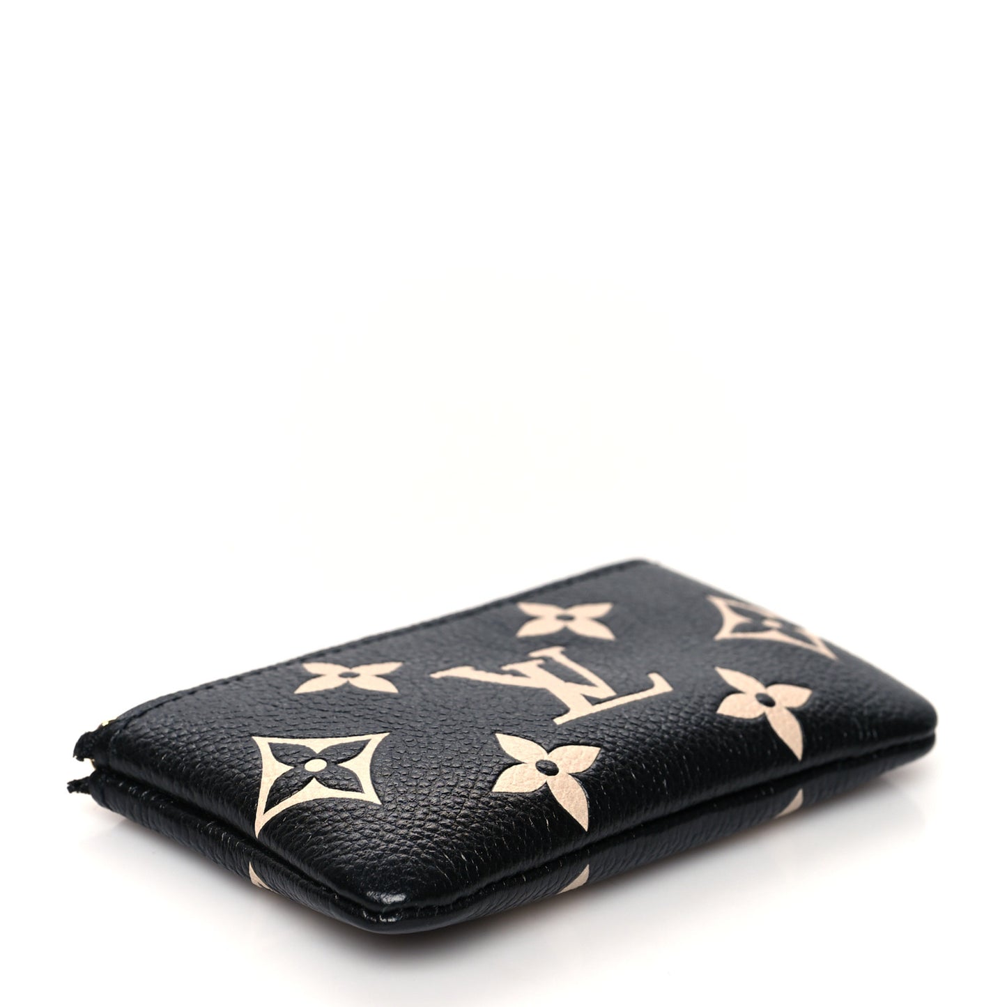 Empreinte Monogram Giant Key Pouch Black Beige