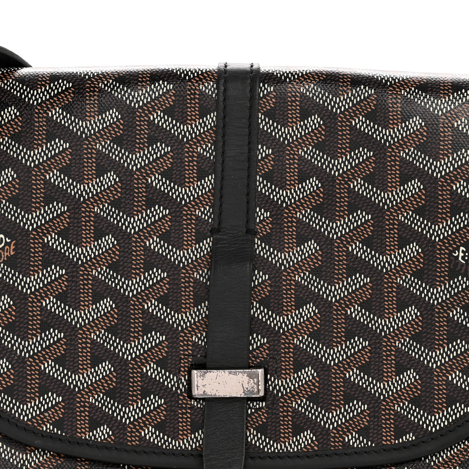 Goyard Goyardine Belvedere II PM Messenger Bag Black 7 of 13