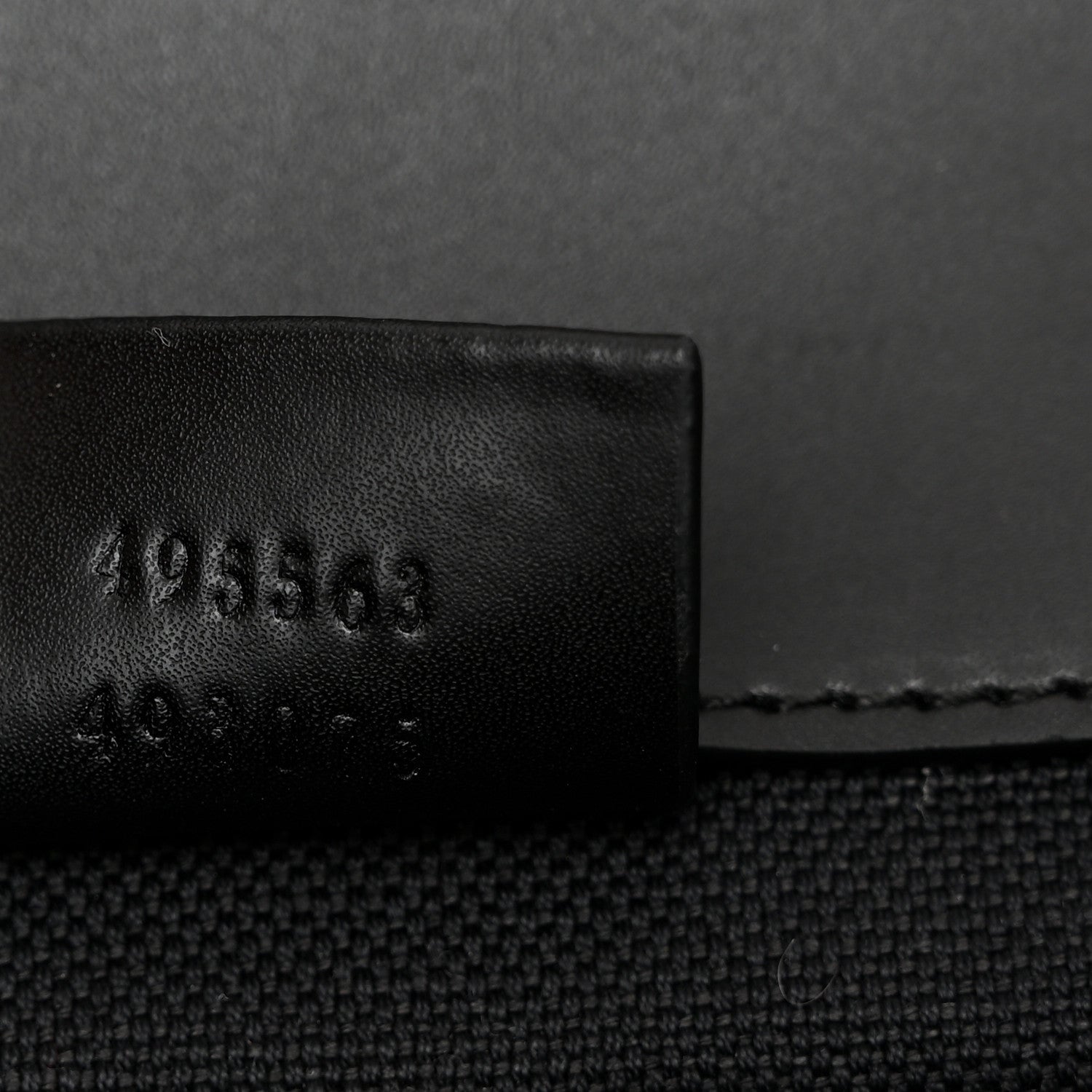 Gucci Soft GG Supreme Monogram Calfskin Web Double Buckle Backpack Black 7 of 10