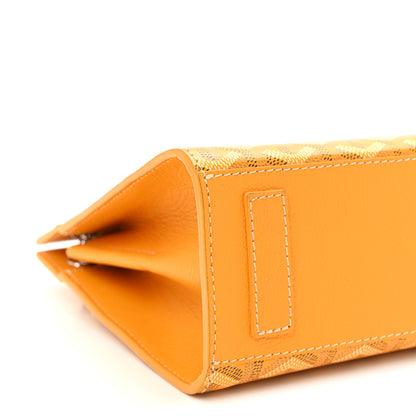 Goyard Goyardine Rouette Structure PM Yellow 8 of 9