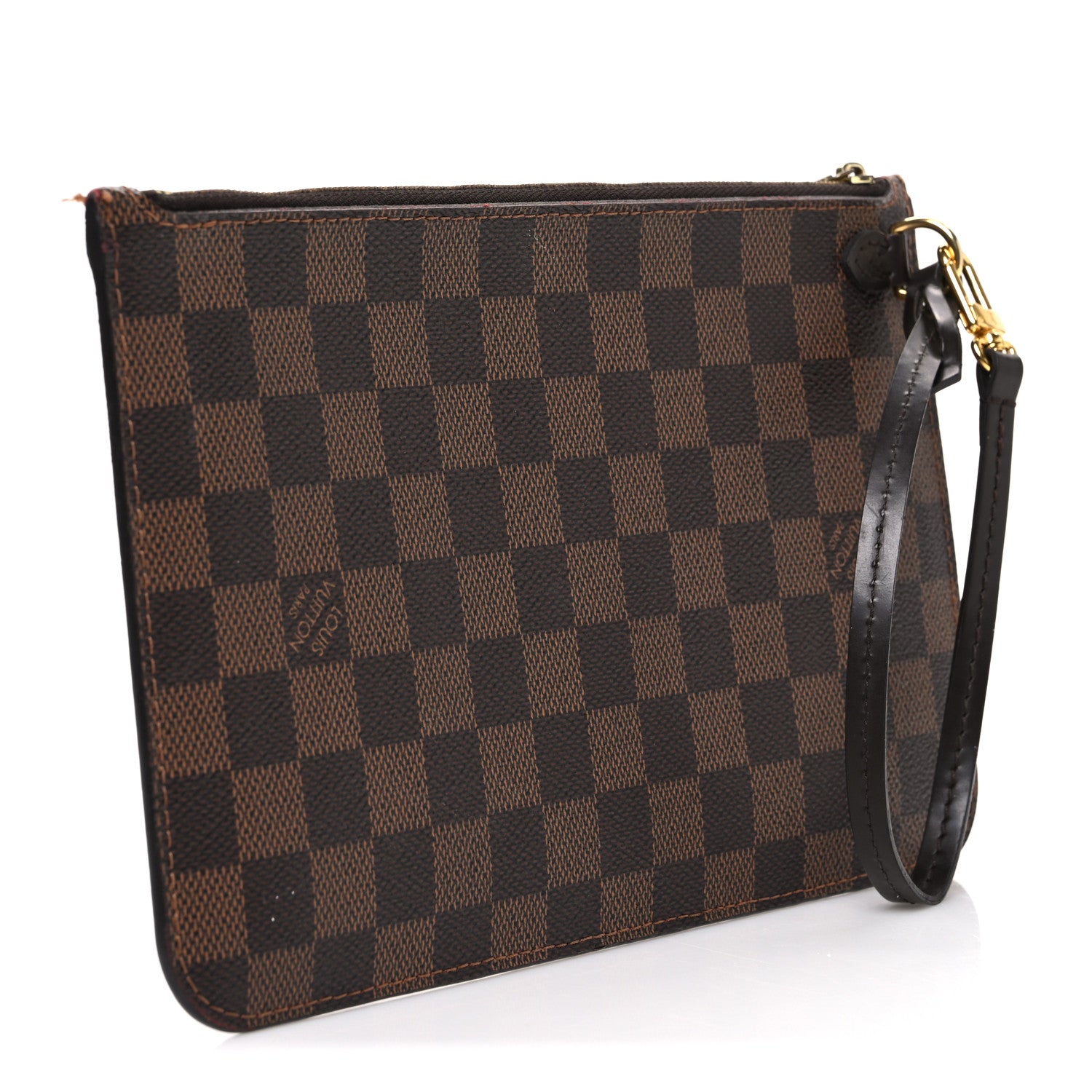 Louis Vuitton Damier Ebene Neverfull MM GM Pochette 3 of 9