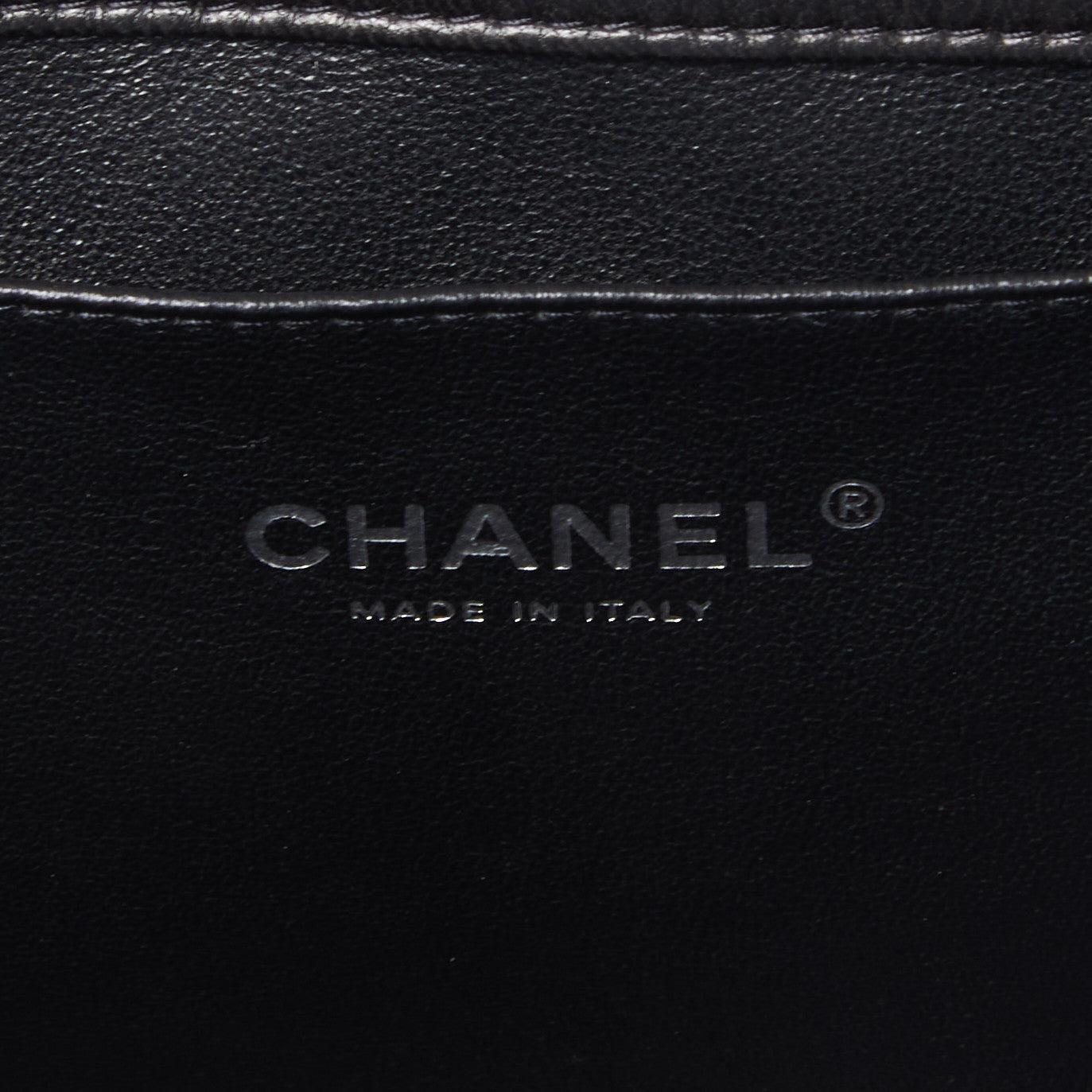 Chanel Lambskin Quilted Clutch With Chain Flap Black 8 of 9