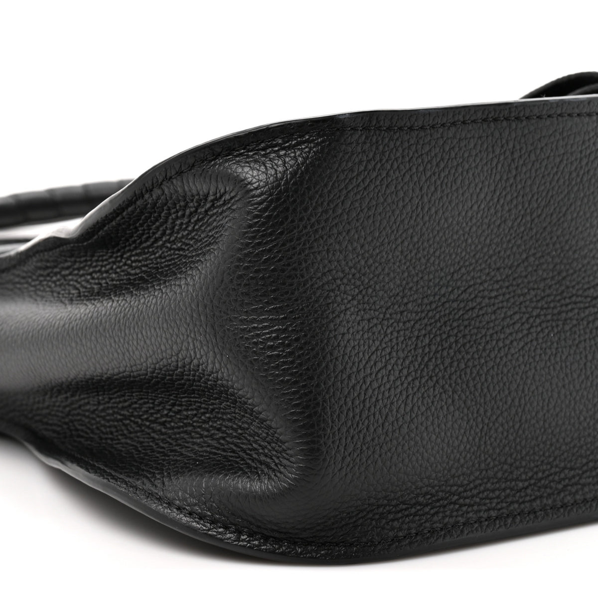 Chloe Calfskin Braided Medium Marcie Double Carry Black 10 of 16