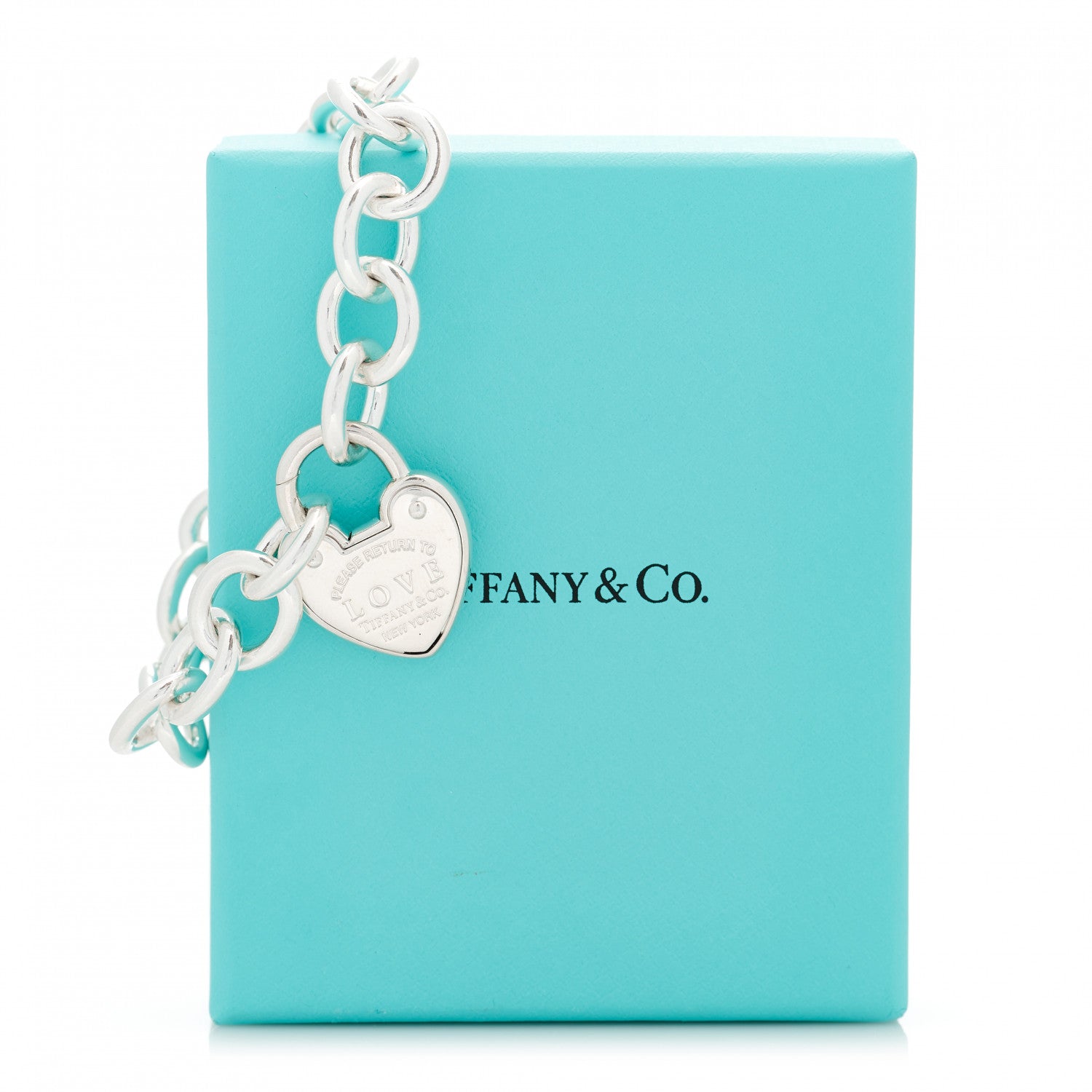 Tiffany Sterling Silver Return to Tiffany Love Lock Bracelet 4 of 4