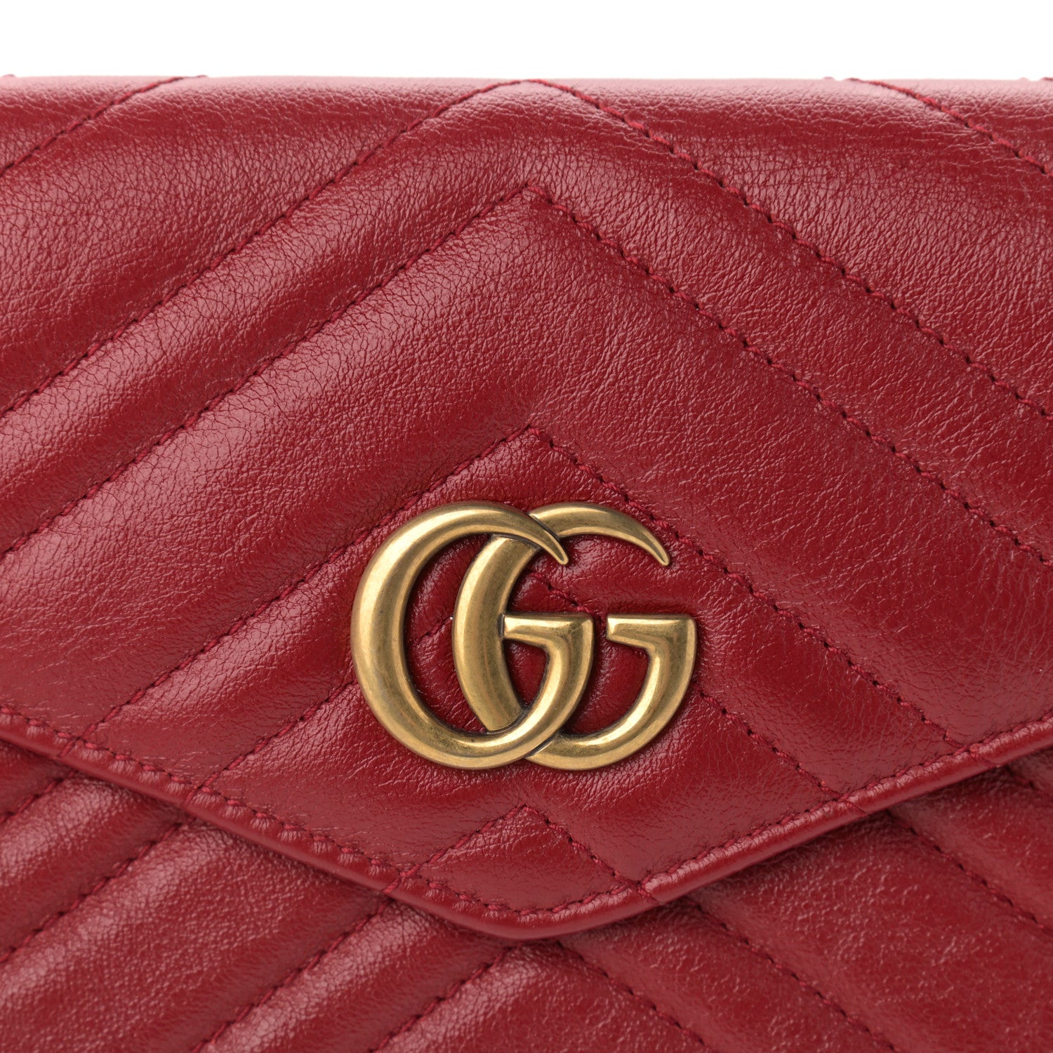Gucci Azalea Calfskin Matelasse GG Marmont Multi Belt Bag 95 38 Romantic Cerise 13 of 15