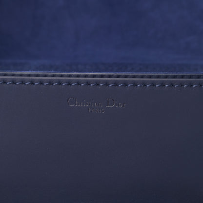 Christian Dior Ultra Matte Calfskin Dio(r)evolution Flap Bag Navy 6 of 13