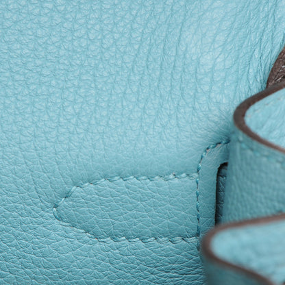 Hermes Taurillon Clemence Kelly Retourne 28 Bleu Saint Cyr 10 of 30