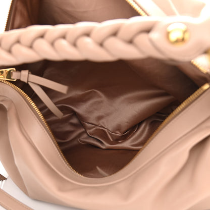 Miu Miu Vitello Softy Shoulder Bag Cammeo 5 of 10