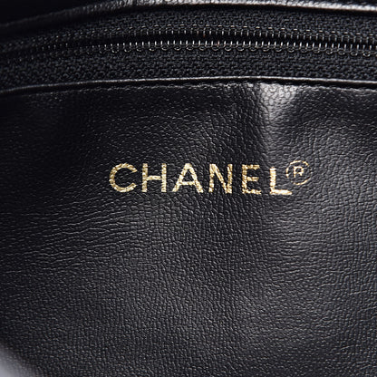 Chanel Patent CC Drawstring Backpack Black 6 of 15